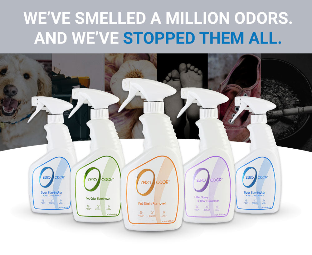Zero Odor  Permanently Eliminate Odors